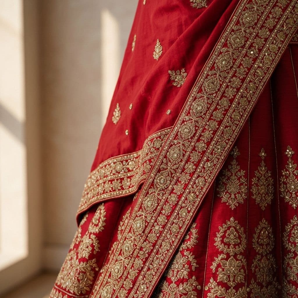 Elegant Indian wedding lehenga